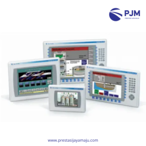 PanelView Plus 6 Series (Performa Stabil untuk Industri Menengah) 2711P-T7C6D6 / 2711P-T10C6D6 / 2711P-T15C6D6 Ukuran layar 7” – 15”, dengan komunikasi Ethernet, RS-232, USB. Kompatibel dengan FactoryTalk View Machine Edition. Ideal untuk kontrol mesin dan panel otomasi industri umum.