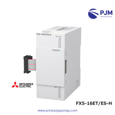 Mitsubishi PLC, FX5-16ET/ES-H, FX5 Series, High Speed I/O, Digital Module, PLC Module, FX5U, FX5UC, Transistor Output, Industrial Automation