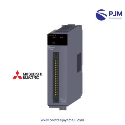 Tipe dan Model Lengkap Mitsubishi MELSEC-Q Series Analog Module</p>
<p>Analog input<br />
Q64ADH<br />
Q64AD<br />
Q64AD-GH<br />
Q68AD-G<br />
Q68ADV<br />
Q68ADI<br />
Q62AD-DGH<br />
Q66AD-DG</p>
<p>Analog Output<br />
Q62DAN<br />
Q62DA<br />
Q64DAH<br />
Q64DAN<br />
Q64DA<br />
Q62DA-FG<br />
Q66DA-G<br />
Q68DAVN<br />
Q68DAV<br />
Q68DAIN<br />
Q68DAI</p>
<p>Analog I/O<br />
Q64AD2DA</p>
<p>Load Cell Input<br />
Q61LD</p>
<p>CT input<br />
Q68CT</p>
<p>Temperature Input<br />
Q64TD<br />
Q64TDV-GH<br />
Q68TD-G-H01<br />
Q68TD-G-H02<br />
Q64RD<br />
Q64RD-G<br />
Q68RD3-G</p>
<p>Temperature Control<br />
Q64TCTTN<br />
Q64TCTT<br />
Q64TCTTBWN<br />
Q64TCTTBW<br />
Q64TCRTN<br />
Q64TCRT<br />
Q64TCRTBWN<br />
Q64TCRTBW</p>
<p>Loop Control<br />
Q62HLC