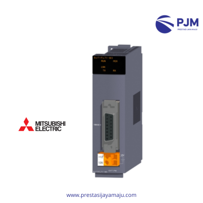 Tipe dan Model Lengkap MELSEC-Q Series Information Network MES interface QJ71MES96N QJ71MES96 QJ71WS96-MES High speed data communication QJ71DC96 High speed data logger QD81DL96 Web server QJ71WS96 Ethernet QJ71E71-100 QJ71E71-B2 QJ71E71-B5 QJ71E71 CC-Link IE Control QJ71GP21-SX QJ71GP21S-SX CC-Link IE Field QJ71GF11-T2 MELSECNET/H QJ71LP21-25 QJ71LP21 QJ71LP21S-25 QJ72LP25-25 QJ71LP21G QJ71LP21GE QJ72LP25G QJ72LP25GE QJ71NT11B QJ71BR11 QJ72BR15 CC-Link QJ61BT11N QJ61BT11 CC-Link/LT QJ61CL12 AnyWire QJ51AW12AL QJ51AW12D2 MELSECNET(II)(/B) A1SJ71AP23Q A1SJ71AR23Q A1SJ71AT23BQ MODBUS QJ71MB91 MODBUS/TCP QJ71MT91 FL-net (OPCN-2) QJ71FL71-T-F01 QJ71FL71-B2-F01 QJ71FL71-B5-F01 QJ71FL71-F01 QJ71FL71-T QJ71FL71-B2 QJ71FL71-B5 QJ71FL71 EtherNet/IP QJ71EIP71 PROFIBUS-DP QJ71PB92V QJ71PB93D AS-i QJ71AS92 DeviceNet QJ71DN91 Serial communication QJ71C24N QJ71C24 QJ71C24N-R2 QJ71C24-R2 QJ71C24N-R4 Intelligent communication QD51 QD51-R24 ID interface QD35ID1 QD35ID2