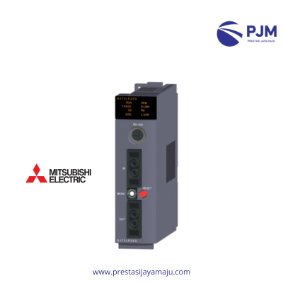 Tipe dan Model Lengkap MELSEC-Q Series Information Network MES interface QJ71MES96N QJ71MES96 QJ71WS96-MES High speed data communication QJ71DC96 High speed data logger QD81DL96 Web server QJ71WS96 Ethernet QJ71E71-100 QJ71E71-B2 QJ71E71-B5 QJ71E71 CC-Link IE Control QJ71GP21-SX QJ71GP21S-SX CC-Link IE Field QJ71GF11-T2 MELSECNET/H QJ71LP21-25 QJ71LP21 QJ71LP21S-25 QJ72LP25-25 QJ71LP21G QJ71LP21GE QJ72LP25G QJ72LP25GE QJ71NT11B QJ71BR11 QJ72BR15 CC-Link QJ61BT11N QJ61BT11 CC-Link/LT QJ61CL12 AnyWire QJ51AW12AL QJ51AW12D2 MELSECNET(II)(/B) A1SJ71AP23Q A1SJ71AR23Q A1SJ71AT23BQ MODBUS QJ71MB91 MODBUS/TCP QJ71MT91 FL-net (OPCN-2) QJ71FL71-T-F01 QJ71FL71-B2-F01 QJ71FL71-B5-F01 QJ71FL71-F01 QJ71FL71-T QJ71FL71-B2 QJ71FL71-B5 QJ71FL71 EtherNet/IP QJ71EIP71 PROFIBUS-DP QJ71PB92V QJ71PB93D AS-i QJ71AS92 DeviceNet QJ71DN91 Serial communication QJ71C24N QJ71C24 QJ71C24N-R2 QJ71C24-R2 QJ71C24N-R4 Intelligent communication QD51 QD51-R24 ID interface QD35ID1 QD35ID2